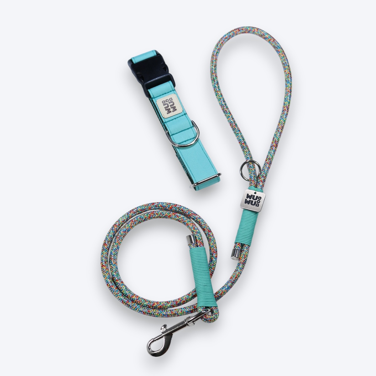 WUWU DOG Confetti Nyakörv és Póráz Szett
