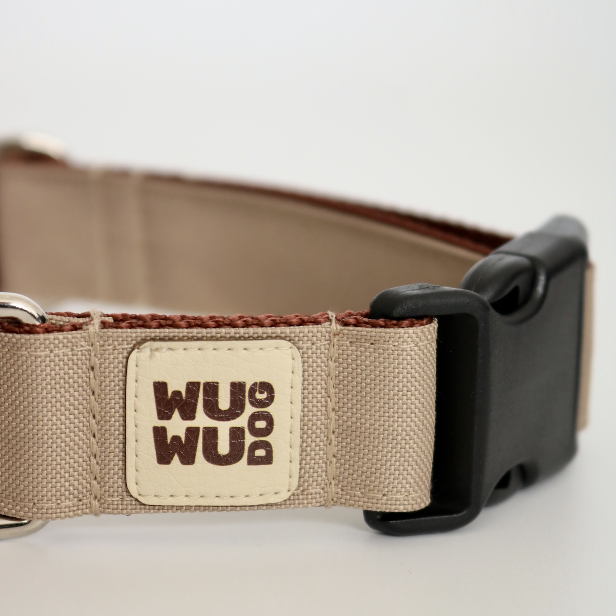 WUWU DOG Cream Nyakörv és Póráz Szett