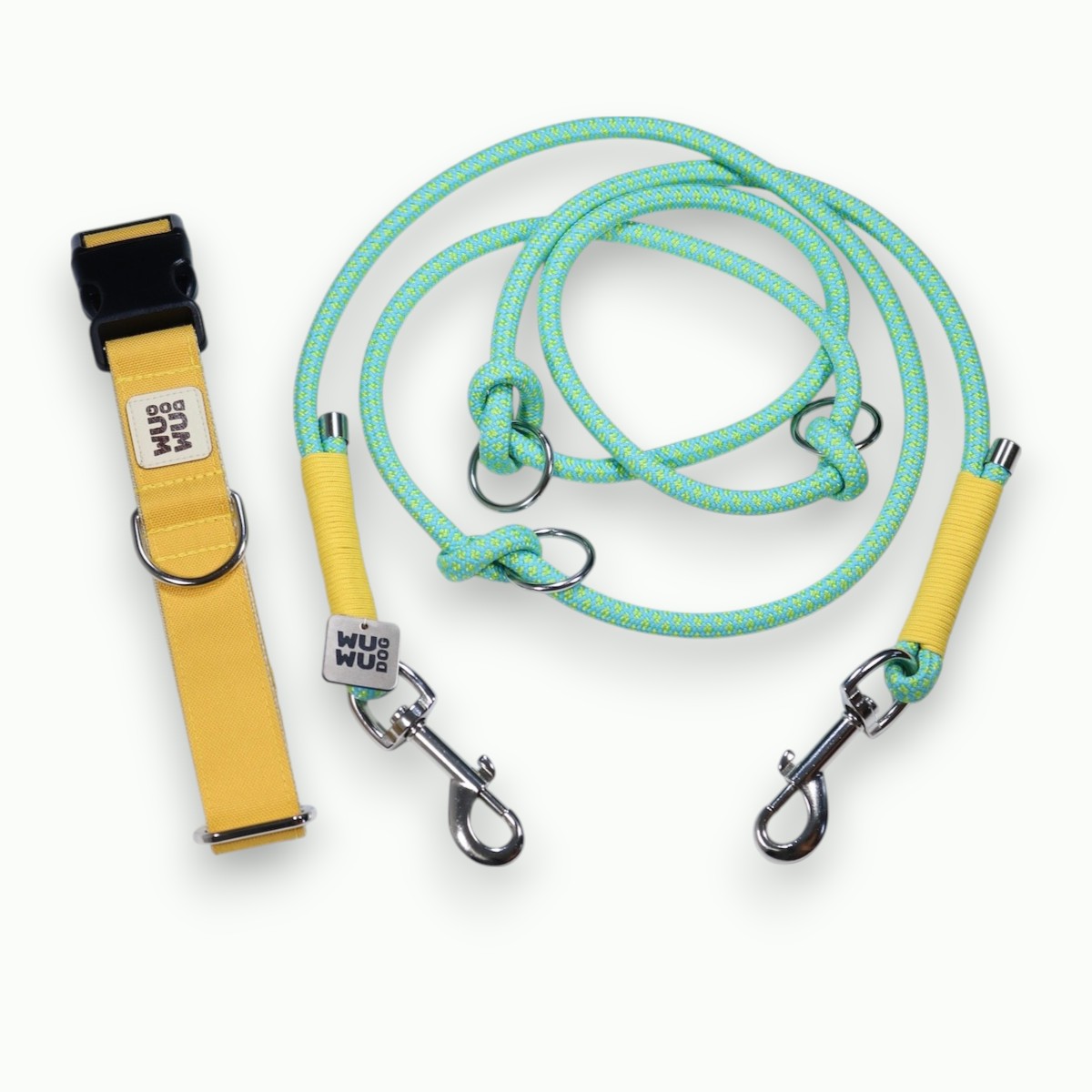 WUWU DOG Fresh Mojito Nyakörv és Póráz Szett